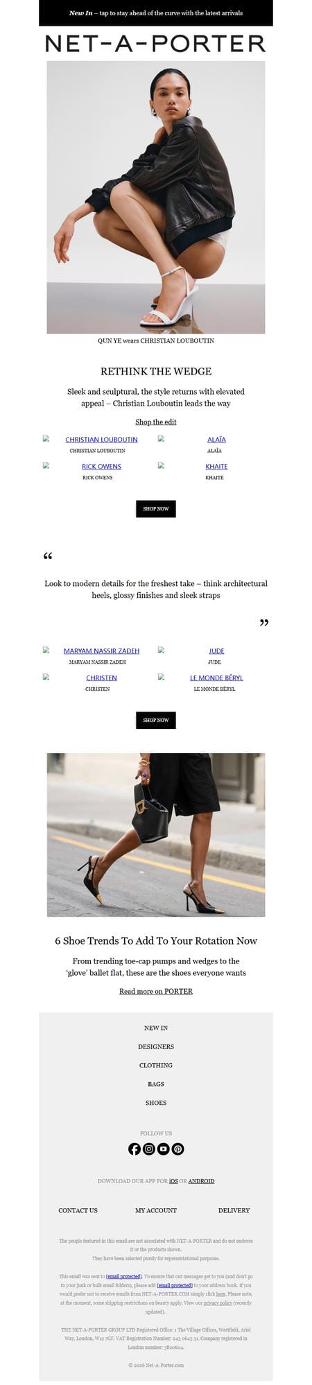 邮件模板创意 Net A Porter 437