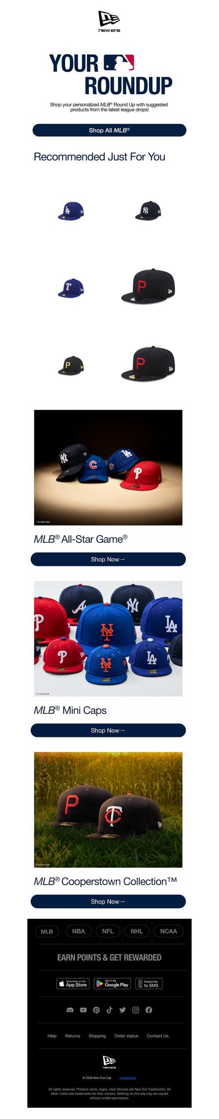 邮件模板创意 New Era Cap 157