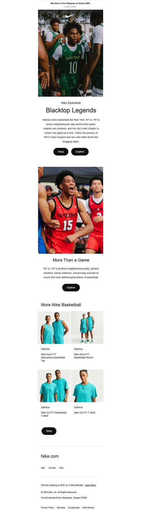邮件模板创意 Nike 127