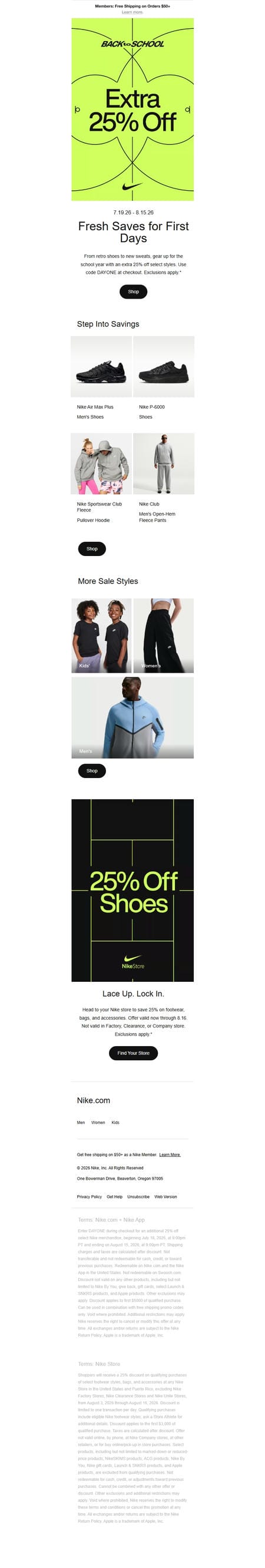 邮件模板创意 Nike 131