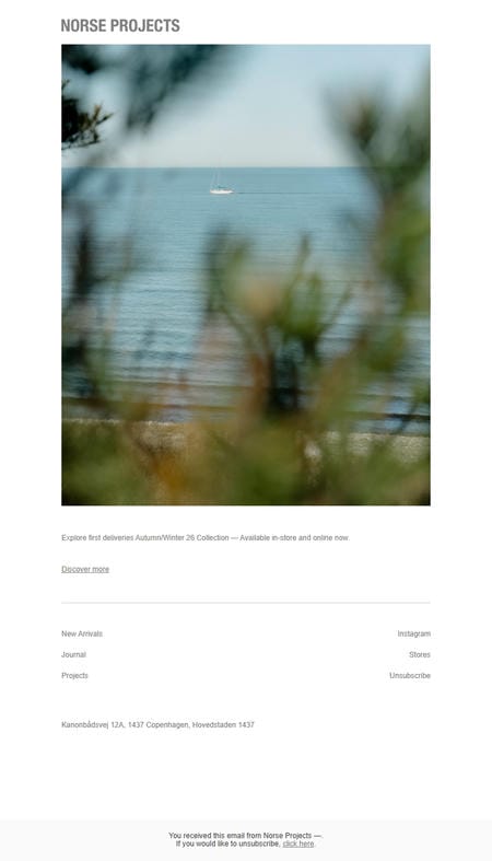 邮件模板创意 Norse Projects 19