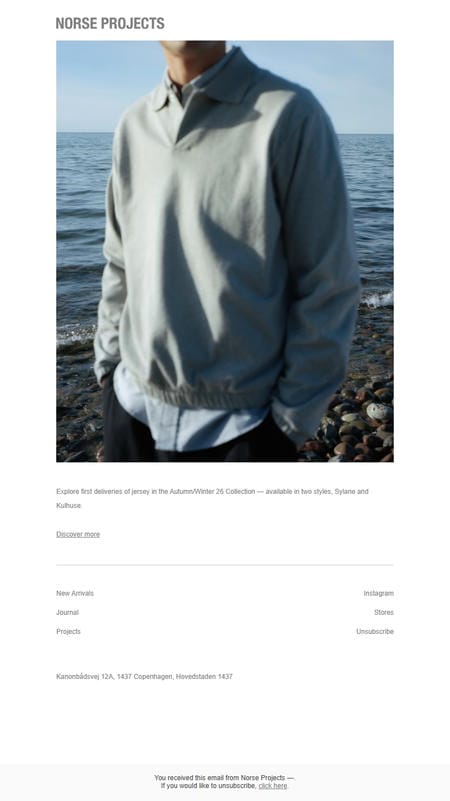 邮件模板创意 Norse Projects 20