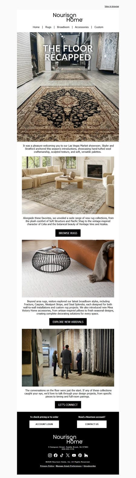 邮件模板创意 Nourison Home 23