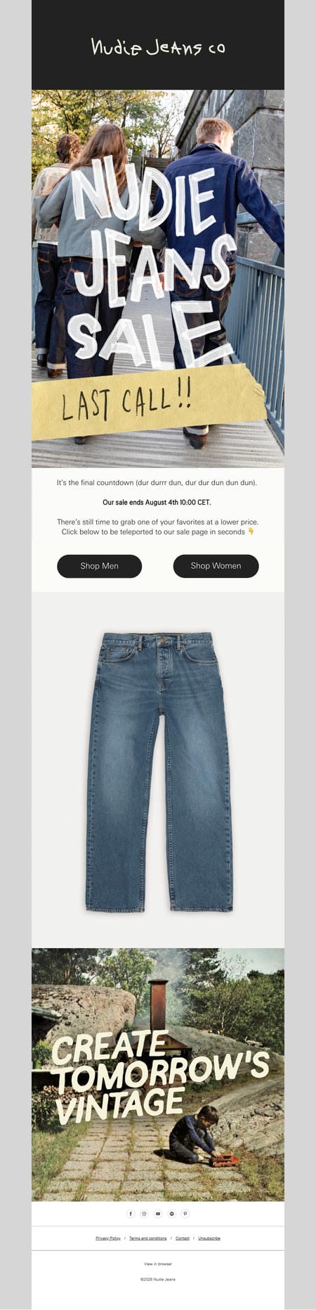 邮件模板创意 Nudie Jeans 27