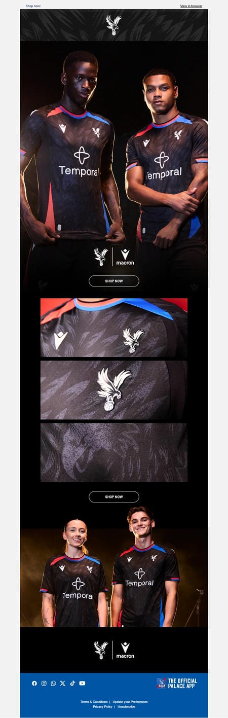 邮件模板创意 Official Cpfc Shop 30