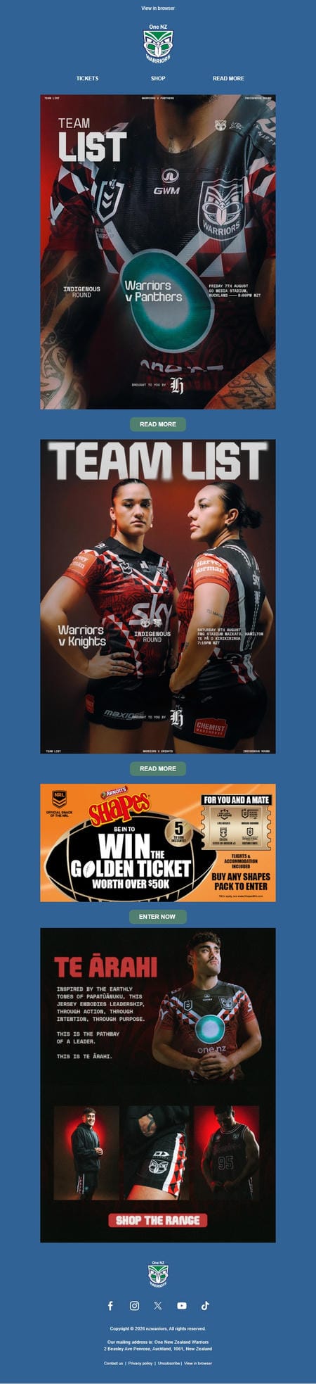 邮件模板创意 One Nz Warriors 51