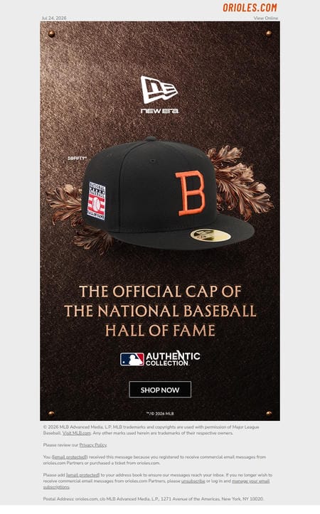 邮件模板创意 Orioles Com Partners 3