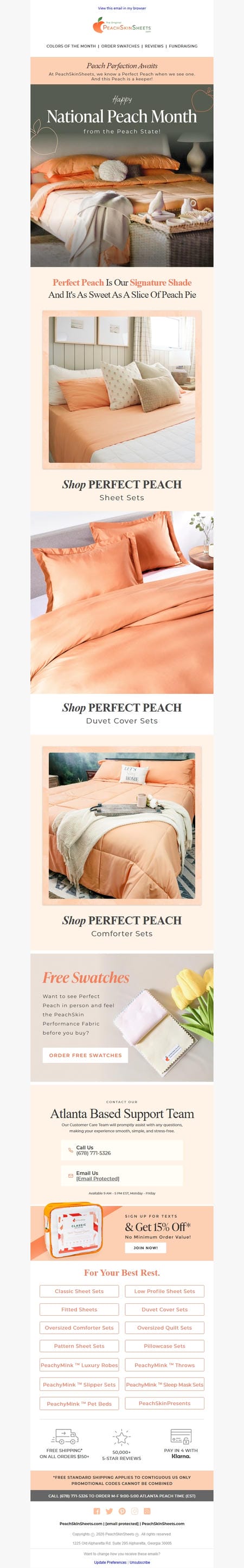 邮件模板创意 Peachskinsheets 120
