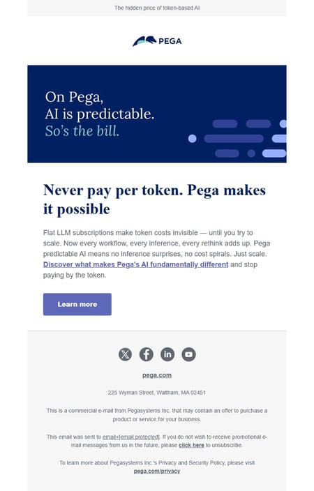 邮件模板创意 Pegasystems 62