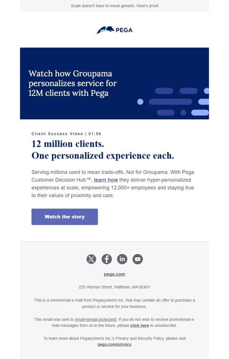 邮件模板创意 Pegasystems 63