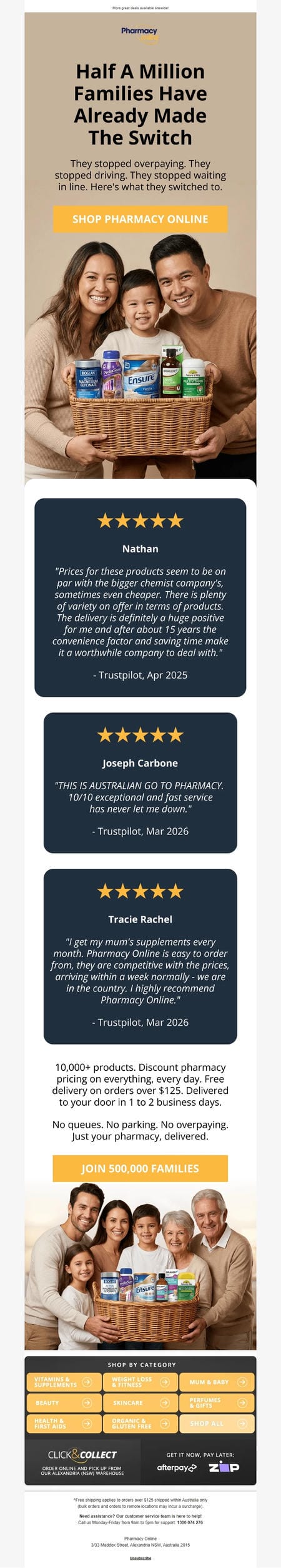 邮件模板创意 Pharmacy Online 33