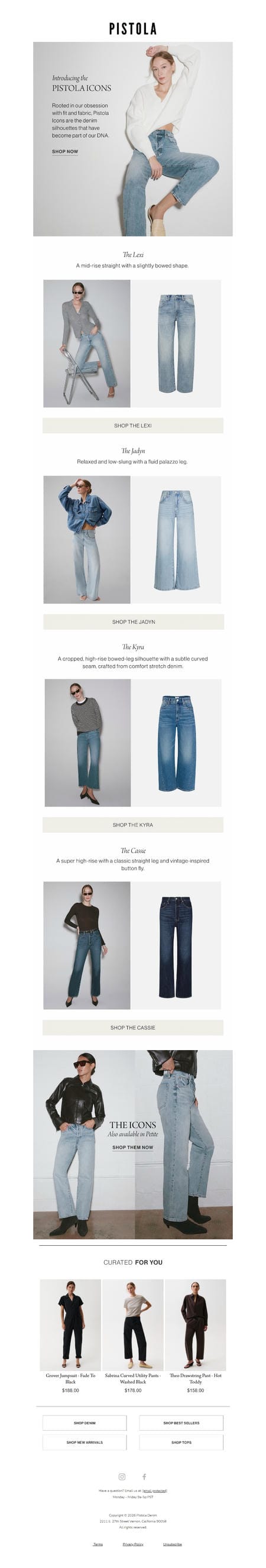 邮件模板创意 Pistola Denim 279
