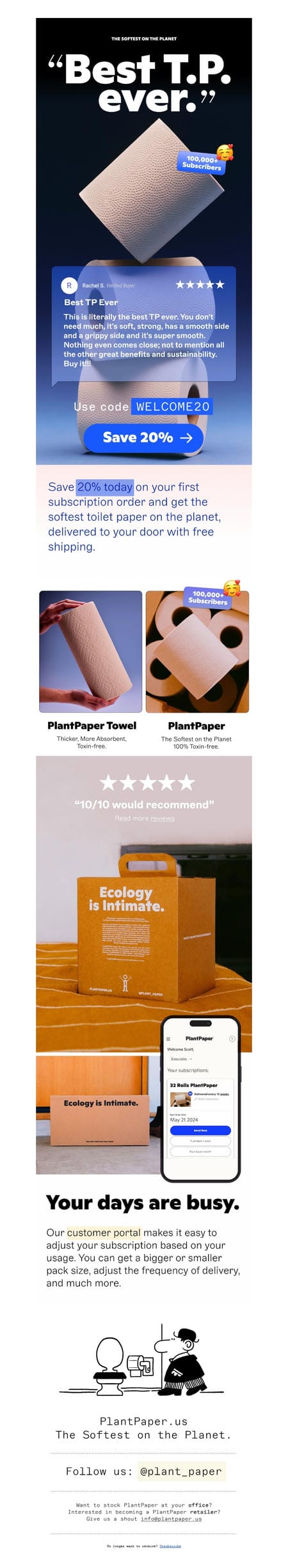邮件模板创意 Plantpaper 112