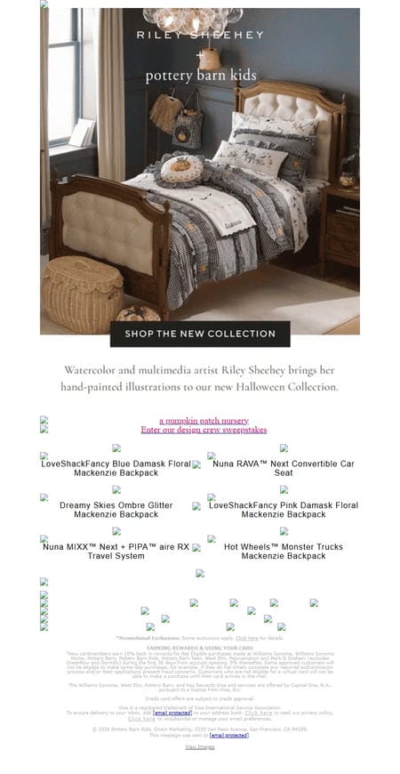 邮件模板创意 Pottery Barn Kids 266