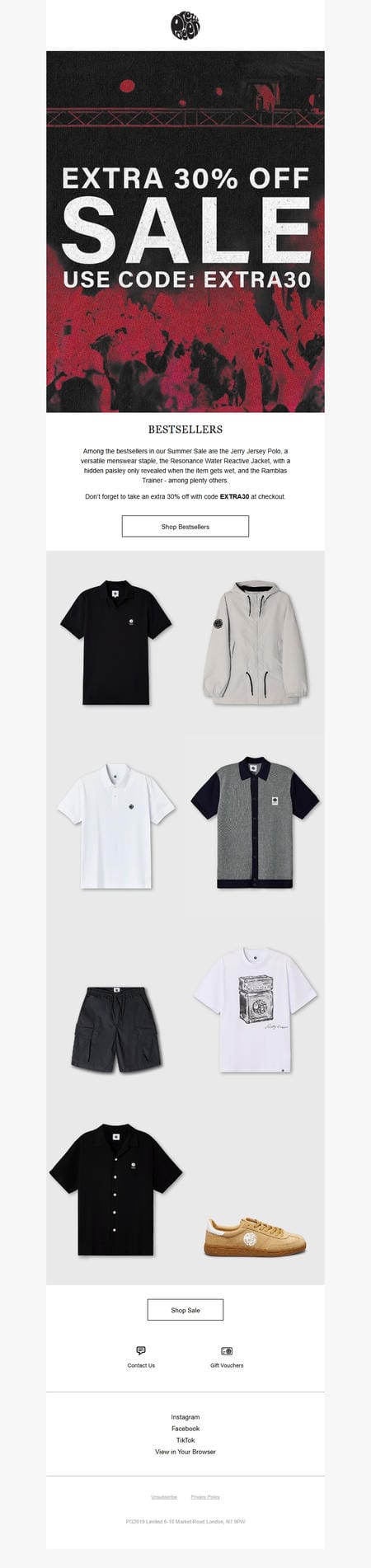 邮件模板创意 Pretty Green 394