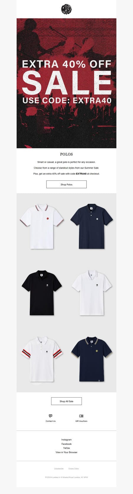 邮件模板创意 Pretty Green 401