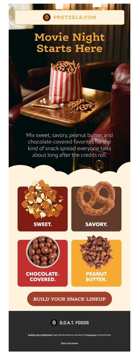 邮件模板创意 Pretzels Com 245