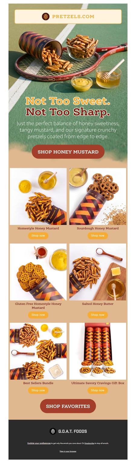 邮件模板创意 Pretzels Com 247