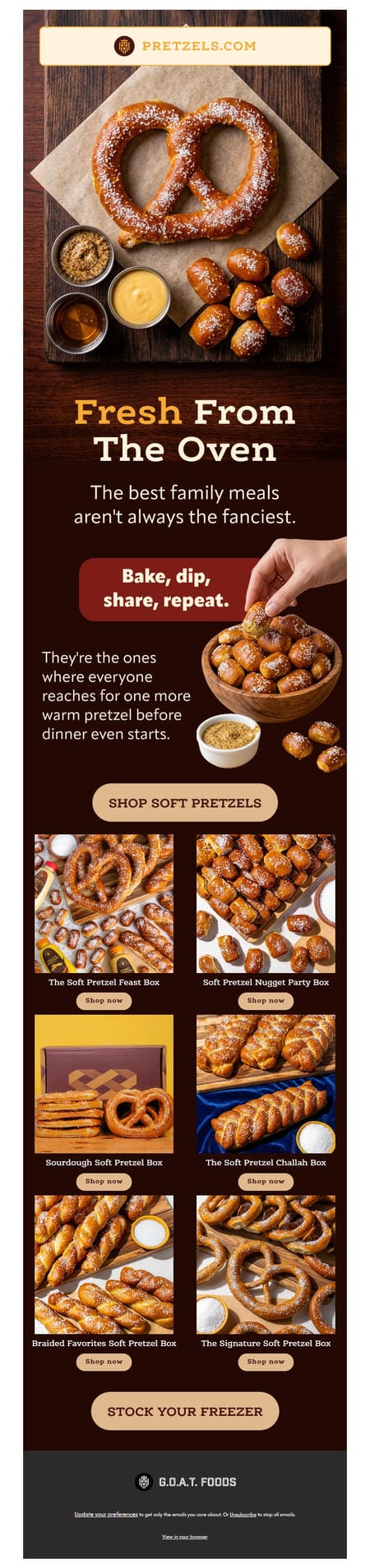 邮件模板创意 Pretzels Com 252