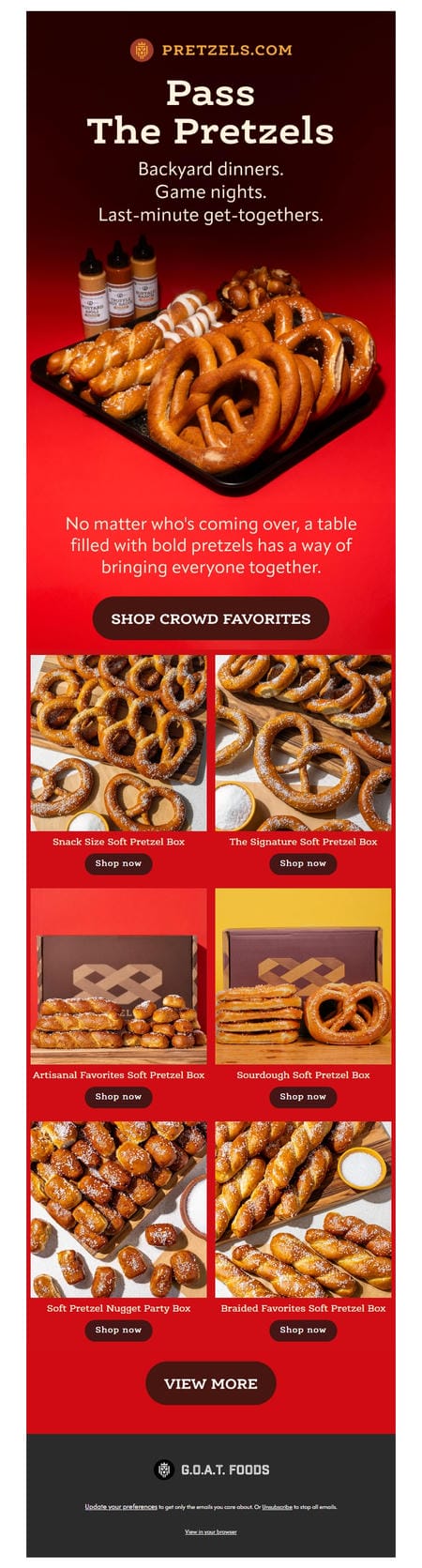 邮件模板创意 Pretzels Com 254