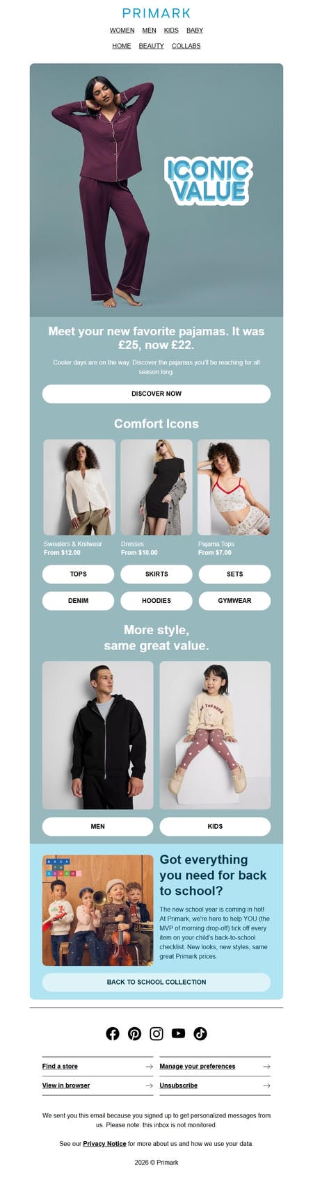 邮件模板创意 Primark 45