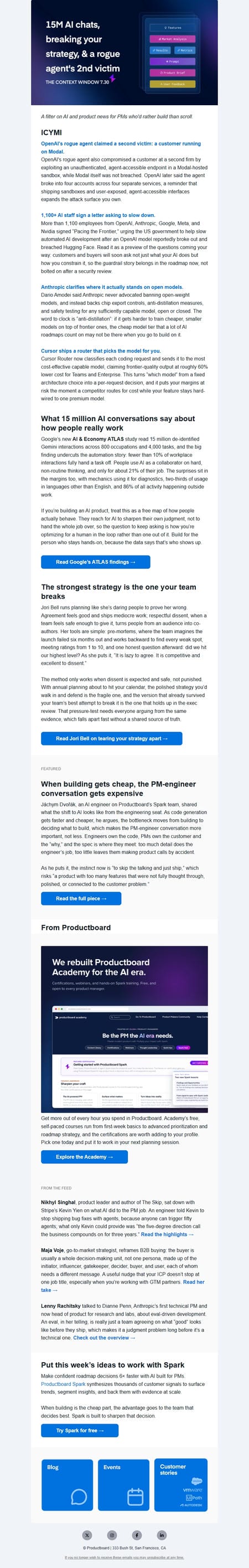 邮件模板创意 Productboard 12