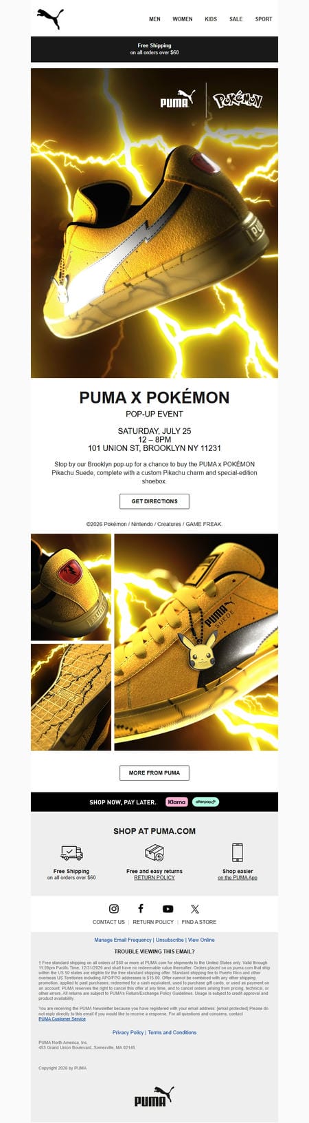 邮件模板创意 Puma 246