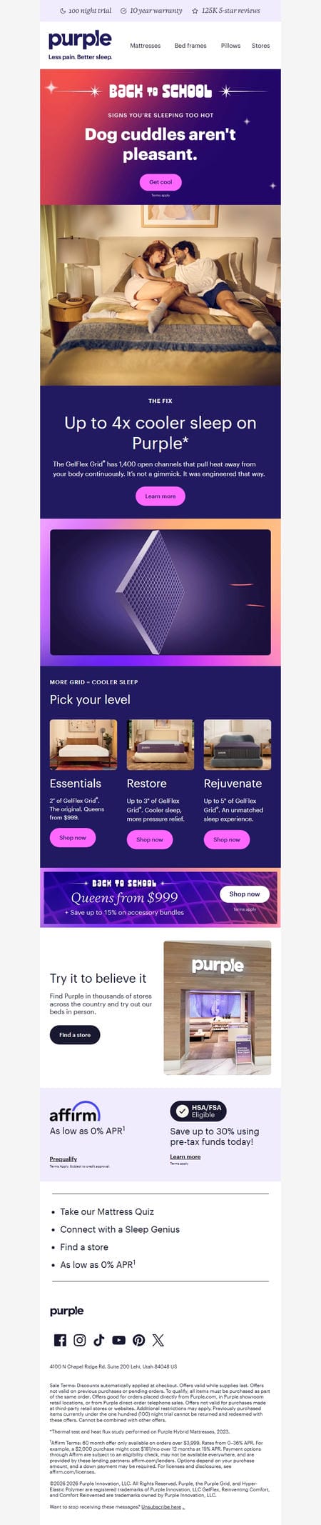 邮件模板创意 Purple 188
