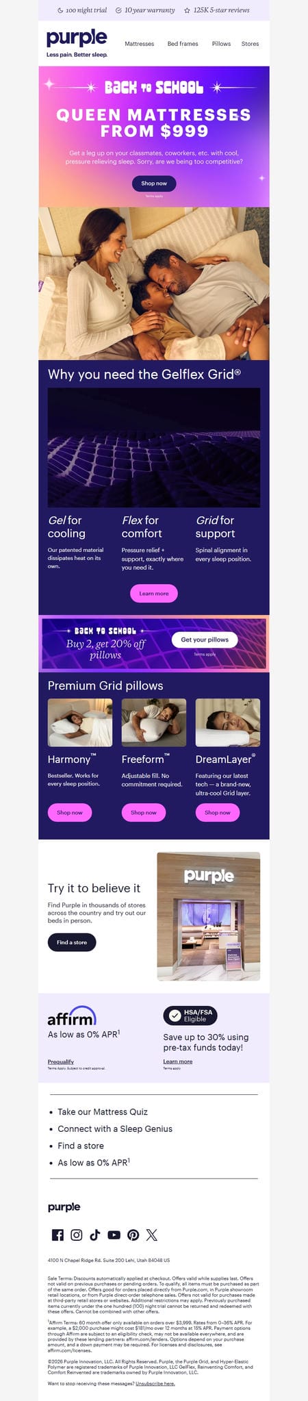 邮件模板创意 Purple 191
