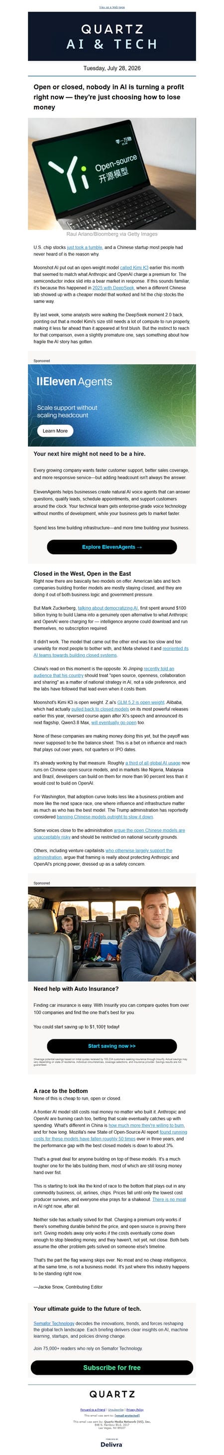 邮件模板创意 Quartz Ai Tech 26