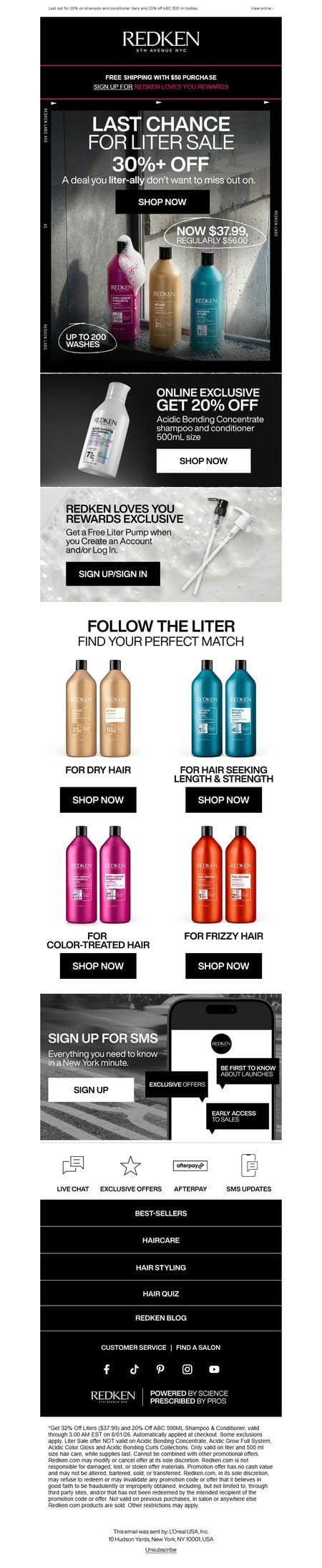 邮件模板创意 Redken 35
