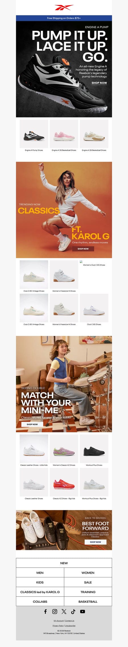 邮件模板创意 Reebok 549