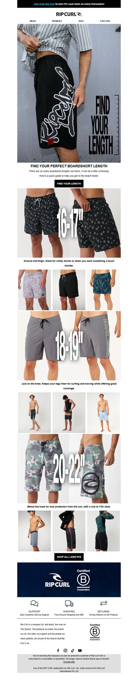 邮件模板创意 Rip Curl 231