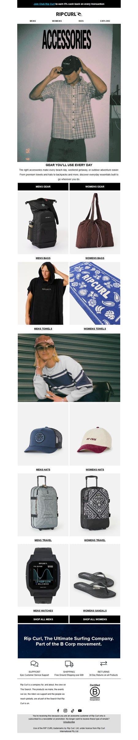 邮件模板创意 Rip Curl 232