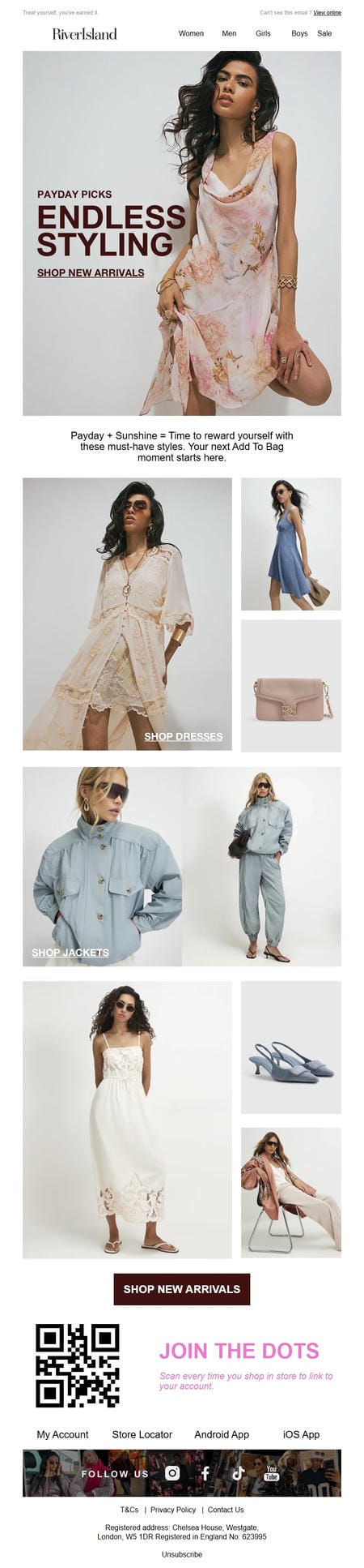 邮件模板创意 River Island 22