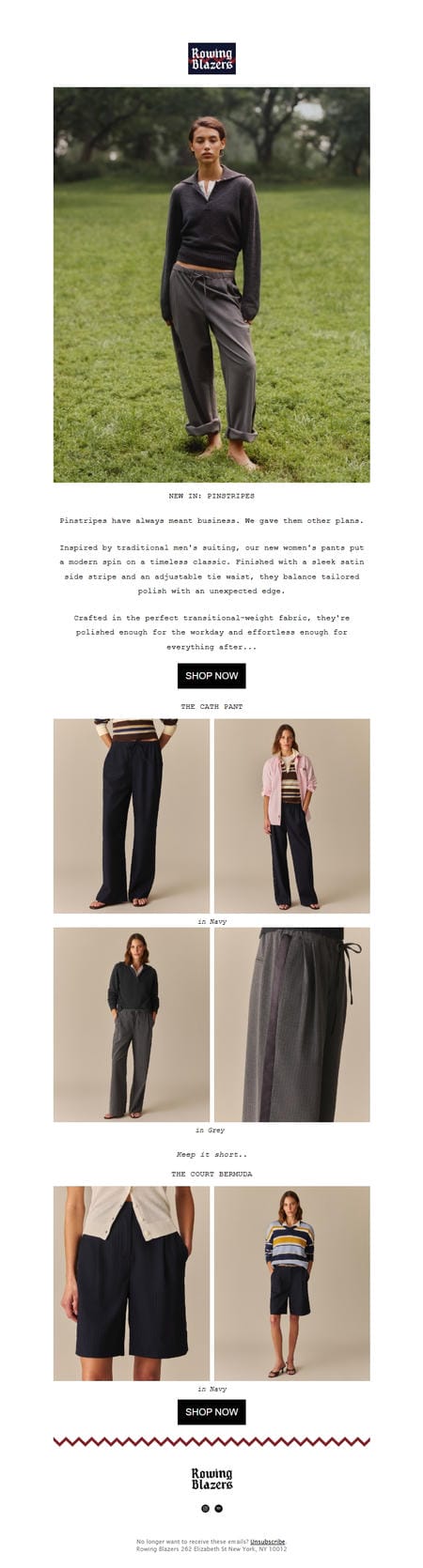邮件模板创意 Rowing Blazers 117
