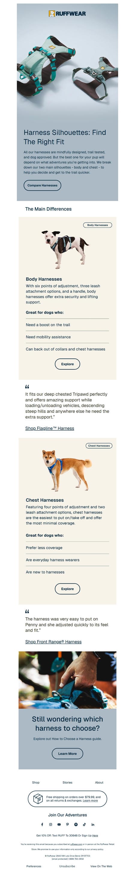 邮件模板创意 Ruffwear 18