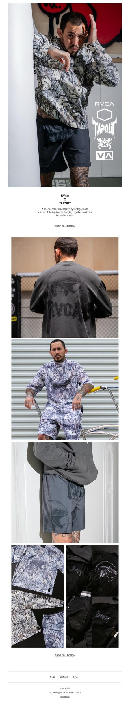 邮件模板创意 Rvca 145