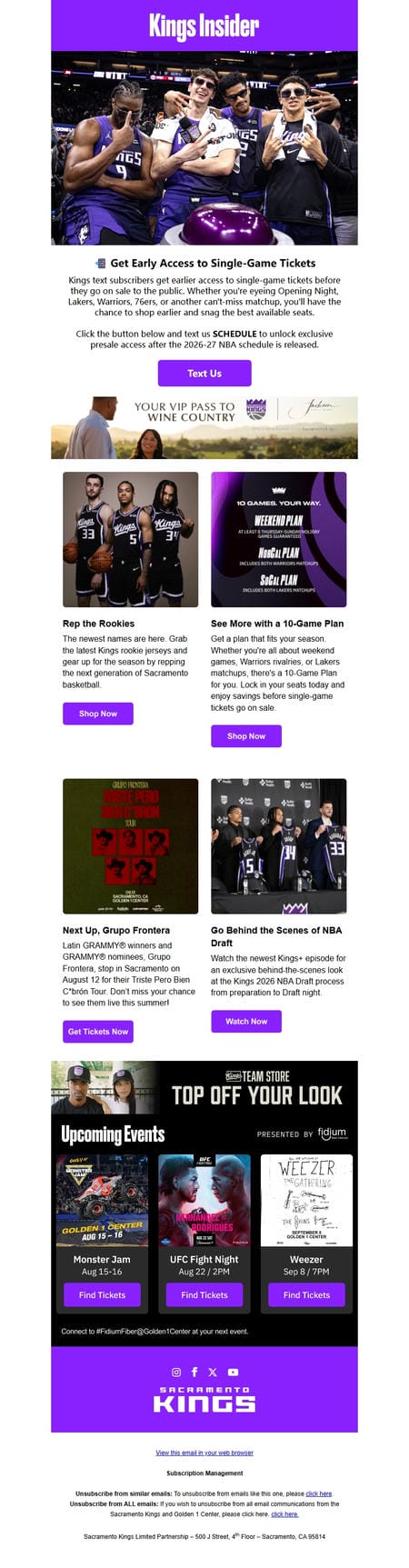 邮件模板创意 Sacramento Kings 40