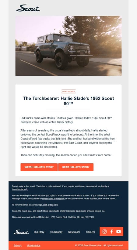 邮件模板创意 Scout Motors 5