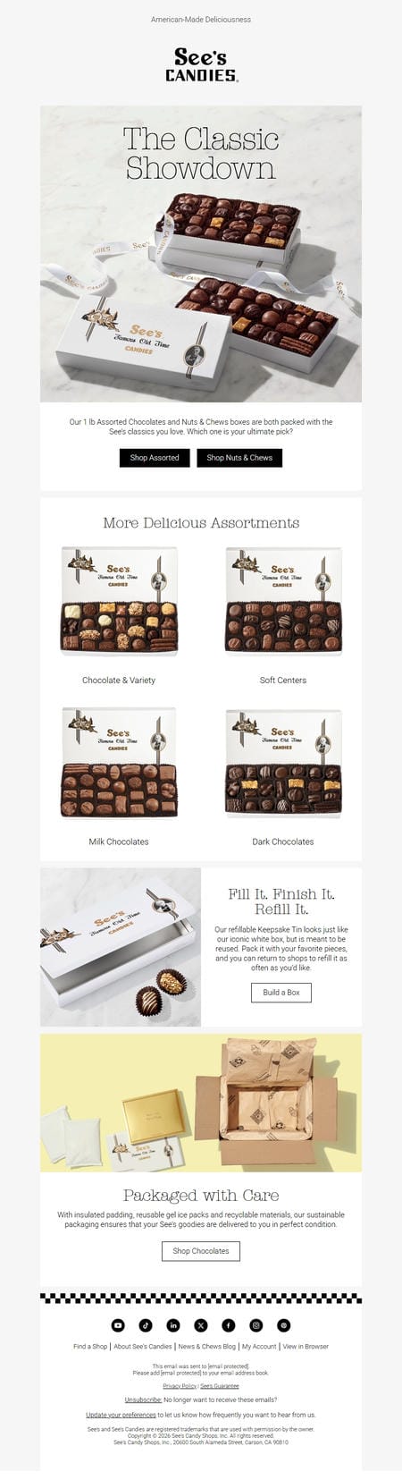 邮件模板创意 Sees Candies 416