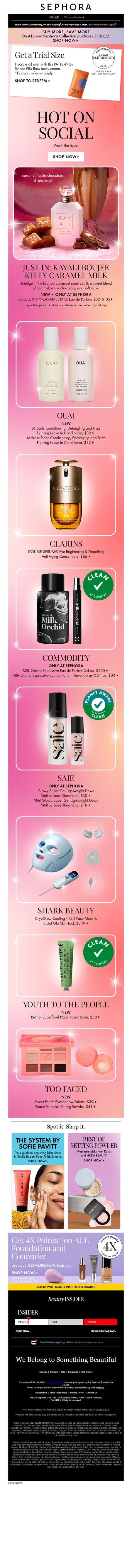 邮件模板创意 Sephora Insider 58