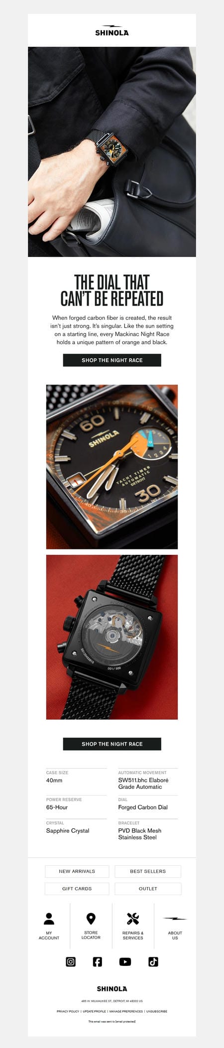 邮件模板创意 Shinola 149