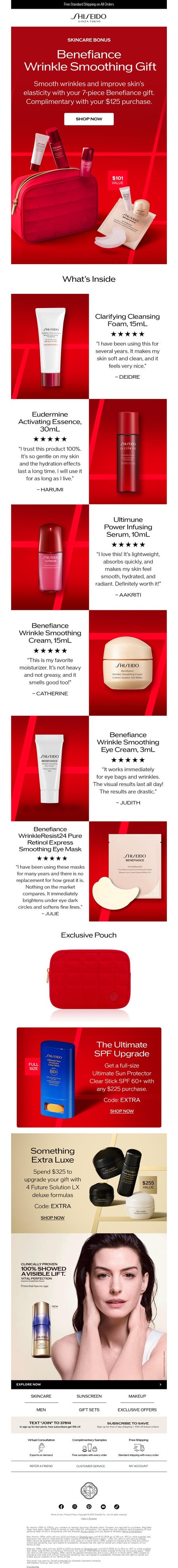 邮件模板创意 Shiseido Ginza Tokyo 242
