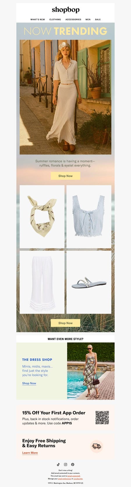 邮件模板创意 Shopbop 263