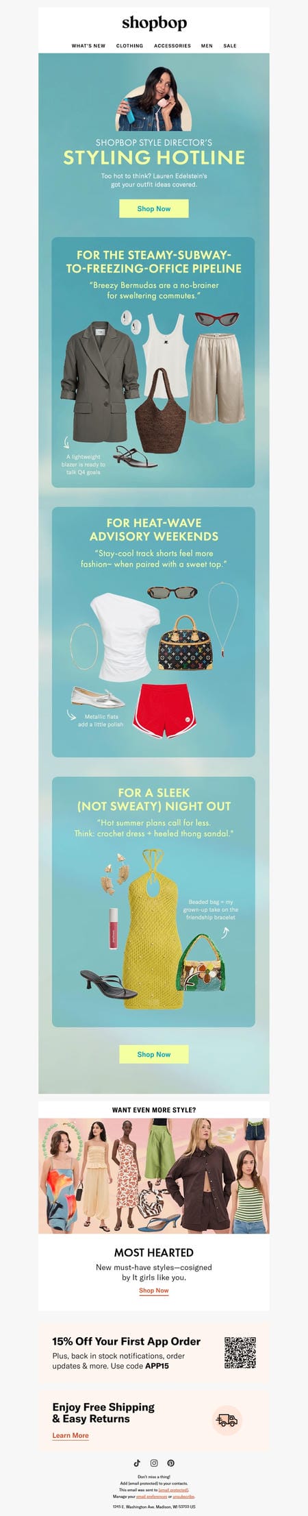 邮件模板创意 Shopbop 268
