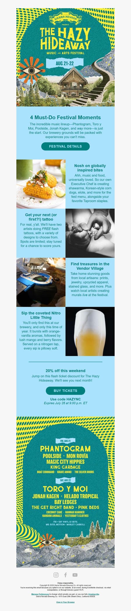邮件模板创意 Sierra Nevada Brewing Co 102