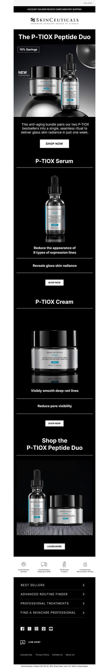 邮件模板创意 Skinceuticals 202