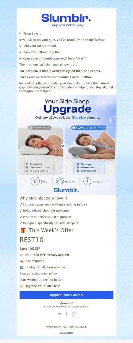 邮件模板创意 Slumblr 121