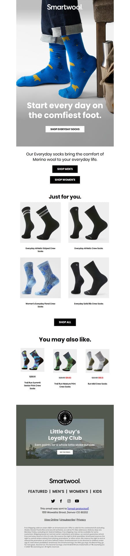 邮件模板创意 Smartwool 127